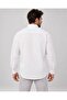 Men's Striped Crepe Fabric Long Sleeve Shirt - Comfortable Fit - 4