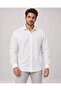 Men's Striped Crepe Fabric Long Sleeve Shirt - Comfortable Fit