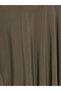 Alita City Lcw Vision Brown Straight Midi Women's Skirt with a Difference - 6