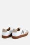 Women's White Stripe Detailed Casual Sports Shoes - 4