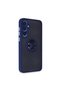Samsung Galaxy A35 5g Case Montreal Ringed Silicone Cover - Navy Blue - 2