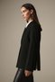 Kuşaklı oversize blazer ceket - 5