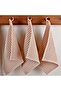 Luxury Kitchen Towels 3 Pieces - High Quality, 100% Cotton, 30X30 Cm, Waffle Weave Hand Face Guest Towels Washcloth Towels