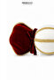 Christmas Ornament Velvet Bonbon Candy Red White 25 cm - 3