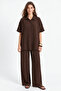 Shirt Pants Double Muslin Fabric Premium Textured Set - 4