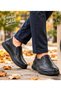 Dr.flexer Anatomic Black Leather Shoes - 2