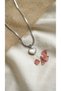 316 L Stainless Steel - Italian Chain & Mother of Pearl Stone Detailed Heart Necklace I