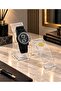 Watch Stand Sw Model 13 cm Slim Oval Transparent – 5 Pieces - 2