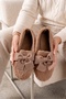 Mink Ultra Soft Plush Women's Home Slippers Noiseless Lightweight Sole Slippers - 3