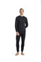 Unisex Winter Black Comfortable Use Flexible Thermal Underwear Set 3Rd Level - 4