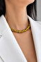 Hematite Gold Women's Necklace - 2