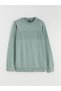 Two Mt Shop Quality Lcw Kids Green Oval Collar Boys' Knitwear Sweater - 3