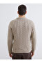 Esvab • Modern & Distinctive Zero Roba Collar Men's Knitwear Sweater - 5