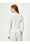 High Collar Sweater Long Sleeve Openwork - 4