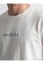 Rmz Gi̇yi̇m Farkiyla Zero Roba Yaka Yazı Ba Printed Rkek T-Shirt - 4