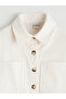 Quality Pieces from Çelebi Store Plain Long Sleeve Velvet Girl's Shirt - 3