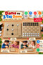 Wooden Checkers and 3 Piece Game - 2