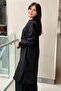 Missdalida Long Sleeve Linen Tunic with Tassels on the Front - 3