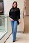 Knitwear Tunic with Side Button Detail - 2