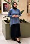 Crimped Sleeve Mercerized Tunic - 3