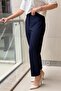 Synthesis One Button Pants with Elastic Back - 4
