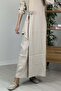 Side Tie Tencel Dress - 4