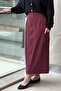 Sentez Pocket Detailed Zippered Skirt - 2