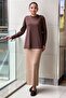 Mercerized Pencil Skirt