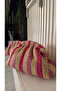 Handmade Wicker Handbag Clutch Bag(30X16Cm) - 3