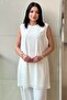 Fuat Gürşen Ribbed Sleeveless Chiffon Tunic - 2