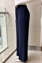 Sentez Colmar Wide Leg Trousers with Elastic Waist - 3
