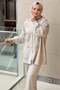 Button Accessory Detailed Cap and Trousers Set - 2