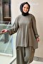 Ribana Detailed Tunic Pants Liosel Set - 2