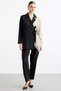 Crochet Knitwear Sequin Detailed Linen Suit with Trousers - 2