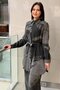 Fuat Gürşen Cloud Pattern Shirt Pants Kupra Set - 3