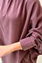 Batwing Sleeve Short Front Long Back Tunic Pant Set - 4