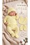 Lori̇o Unisex Newborn Hospital Release Set of 5 100% Cotton Snap Fastener Waffle Baby Set
