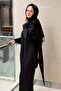 Python Patterned Shawl Collar Tunic Trouser Set - 3