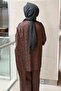 Python Patterned Shawl Collar Tunic Trouser Set - 4
