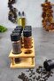 Jasmine 8-Piece Spice Set, 8-Piece Spice Set with Wooden Stand - 3
