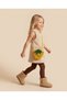 Girl's Badilli Plush Dress Winter Thick Cute Fabric 3-Piece Set (Dress - Badi - Bag) - 5