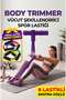 Pedal Fitness Machine Body Trimmer with 6 Tires Body Shaper Fitness Machine Extra Strong Muscle Building Fitness Machine