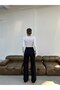 Women's Denim Palazzo Pants - 3