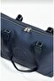 Women's Navy Blue Hand and Shoulder Bag Large Size-6011 - 3