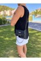 Women's Hand and Shoulder Bag with Removable Chain Strap (Mini) - 2