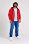 Large Size Unisex Hooded 3Ip Sweat 11701 Red - 2