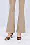 Premium Power Lycra Stretch High Waist Flare Cut Trousers - 2