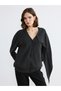 Alita City Lcw Vision Anthracite Women's Cardigan with a Difference