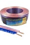 10m 2x200 core 300 High Transparent Core Speaker Stereo Speaker Wire Line - 5