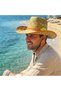 Straw Men's Foter Cowboy Hat Pls.Bez Edge - Girdle - 2